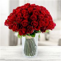 Bouquet de roses : 101 roses rouges